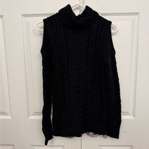 Ruff Hewn Black Turtleneck Sweater